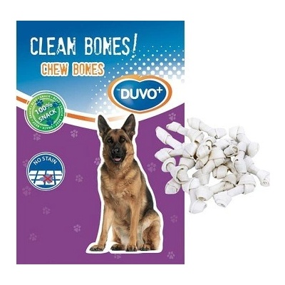 Duvo+ bůvolí uzel bílý 10 cm 18 ks