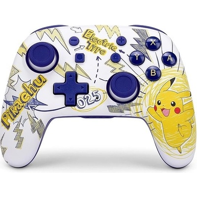 PowerA Nano Enhanced Wireless Pokémon: Pikachu School Days NSGP0063-01