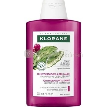KLORANE Hydratační šampon s opuncií 200 ml