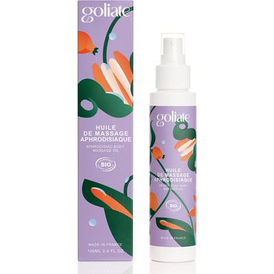 Goliate Afrodiziakálny masážny olej BIO pre šteklivé chvíle 100 ml