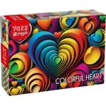 Yazz Пъзел Yazz Puzzle от 1000 части - Цветно сърце (3831)