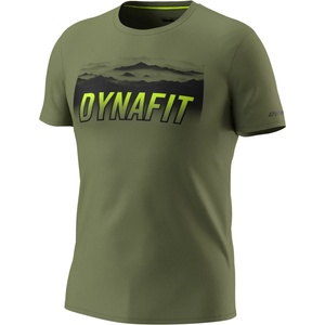 Dynafit Мъжка спортна тениска Dynafit Transalper Graphic S/S Tee Sport shirt - Military Green (216-8506-0412)