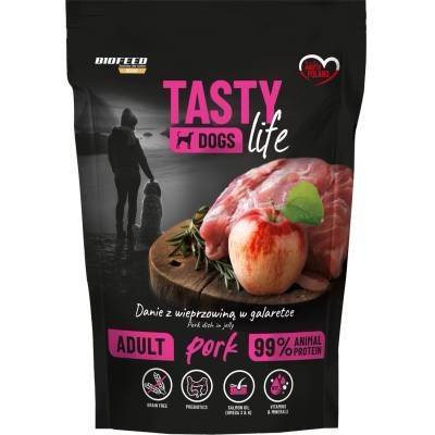 Tasty Dog Life Tasty Dogs Life Свинско месо в желе 500 г