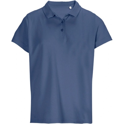 SOL's Collection Polokošile Pulse Women piqué krátký rukáv dámská COT25450147000 denim Denim