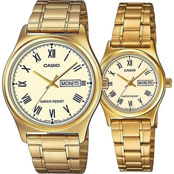 Casio Комплект часовници за двойки Casio MTP-V006G-9BU-LTP-V006G-9BU (MTP-V006G-9BU-LTP-V006G-9BU)