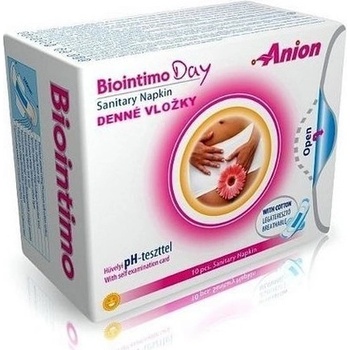 BioIntimo Anionové hygienické vložky denné 10 ks