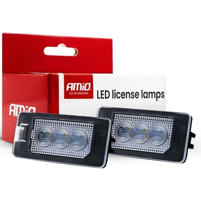 Amio LED osvětlení SPZ Škoda Fabia III 2014 - 2022 CANBUS, 3LED | Zboží Auto