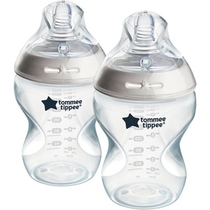 Tommee Tippee Шише за хранене Natural Start САМОСТЕРИЛИЗИРАЩО, 260 мл, 0м+, 2 бр. /оп (Natural Start)