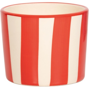 Zafferano Чаша халба Lido Righe раирана 230 мл червена (RIG0102)