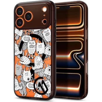 Spigen Хибриден кейс с висока степен на защита с MagSafe за iPhone 17 Pro - Spigen c11 Ultra Hybrid MagSafe Case (оранжев) (ACS11233)