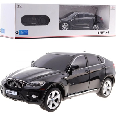 RASTAR BMW X6 černé RC model SUV s dálkovým ovládáním 1:24
