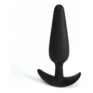 Crushious Tic Silicone Training Plug Small Black 8.5cm