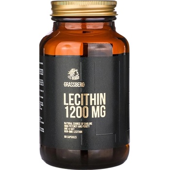 Grassberg Lecithin, 1200 mg, 60 капсули, Grassberg (7252)