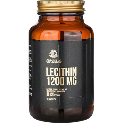Grassberg Lecithin, 1200 mg, 60 капсули, Grassberg (7252)