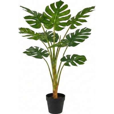 Botanical Decoration Umělá rostlina, monstera, 110 cm zelený