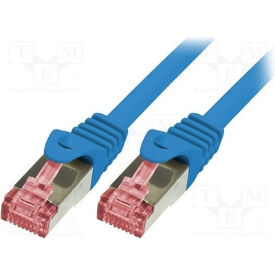 Logilink CQ2016S Patch, RJ45 vidlice,z obou stran, S/FTP, 6, lanko, Cu, LSZH