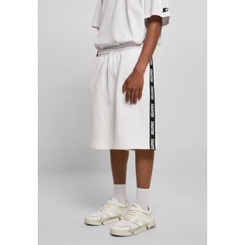 Urban Classics Мъжки къси панталони в бяло Starter Tape Track Shorts white UB-ST215-00220 - Бял, размер S