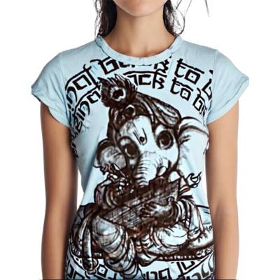 Tričko krátky rukáv SURE, Baby Ganesh, tyrkysové