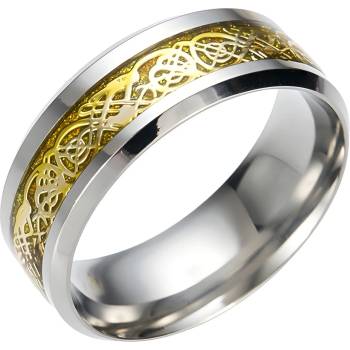 HARAHU Пръстен AD-3646 - Сребърен / Златен / 67mm KP3646 (AD-3646)