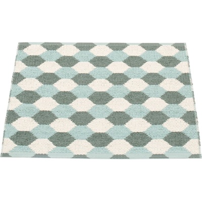 Pappelina Зелен и тюркоазен килим за открито и закрито 60x70 cm Dana Army - Pappelina (DN1G706)