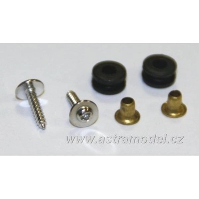 Monza Монтажен комплект за серво 2 винта кръгъл