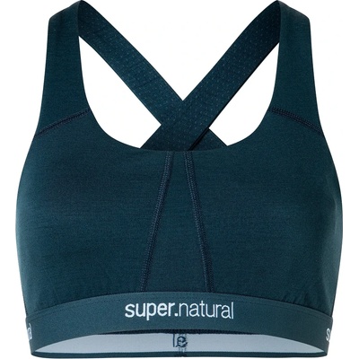 super. natural Дамски спортен сутиен super. natural Women's Feel Good Bra Sports bra - Blueberry - размер XL (114-2448-0315)