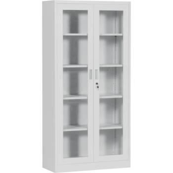 Метален шкаф cr-1238 e l - сив