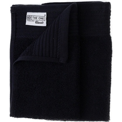 The One Towelling T1 30 Black 30 x 50 cm