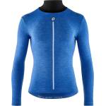 ASSOS Мъжко горнище ASSOS Ultraz Winter L/S Skin Layer P1 Synthetic base layer - Calypso Blu - размер M/L (014-2308-0112)