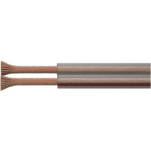 EMOS Двоен кабел eco 2×2, 5 мм, прозрачен, 100 м 70309 (2308325000)