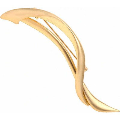 Biju Brož elegantní linie zlatá 9002050