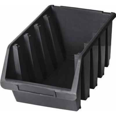 Ergobox Plastový box 4 15,5 x 20,4 x 34 cm čierny