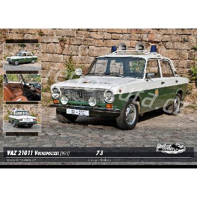 Pohlednice č. 73 - VAZ 21011 Volkspolizei (1975)