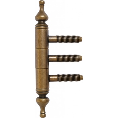 TKZ okenný záves trojdielny 14x60 UR25 M8/34,5 stará mosadz