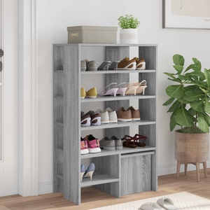 vidaXL Шкаф за обувки 2 бр. 62 x 35 x 100 см Инженерна дървесина (8000385)