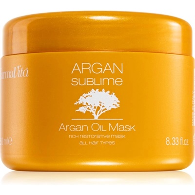FarmaVita Argan Sublime регенерираща и хидратираща маска за коса. 250ml