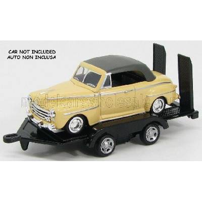 MOTOR MAX MOTOR MAX ACCESSORIES TRAILER FOR CAR BLACK 1/43 76081