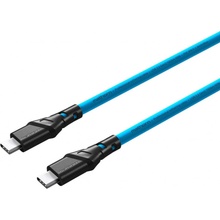 Mathorn MTC-510 USB-C na USB-C, 5m, modrý