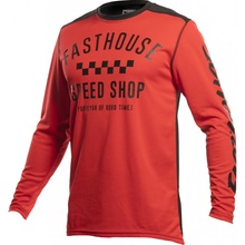 Fasthouse Youth Carbon červeno-černý