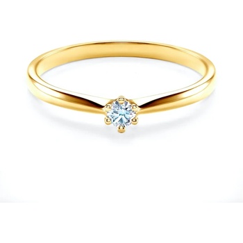 Image 1 of SAVICKI Годежен пръстен Solitaire: бяло злато. диамант