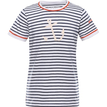 Alpine Pro Детска памучна тениска с променлив печат ALPINE PRO NAMORO moonlit ocean ALPINE PRO | Sin | Момчешки | 92-98