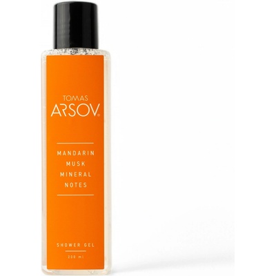 Tomas Arsov Mandarin Musk Mineral Notes sprchový gel s hydratačním účinkem 200 ml