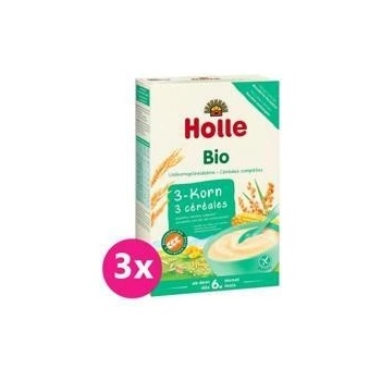 Holle Bio 3 druhy zrna 3 x 250 g