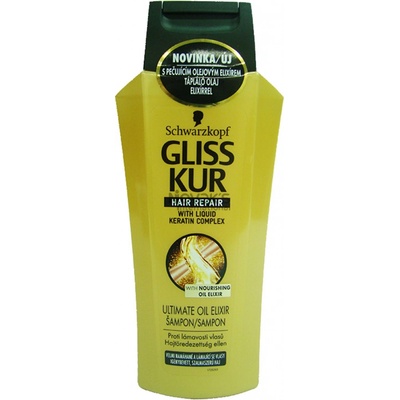 Gliss Kur Hair Repair Ultimate Oil Elixir Shampoo 250 ml