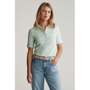 Gant SLIM SHIELD SS PIQUE POLO FADED MINT