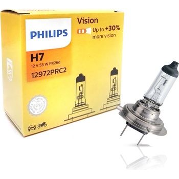 Philips Vision 12972PRC2 H7 PX26d 12V 55W 2 ks