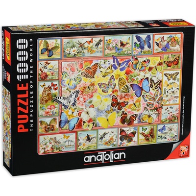 Anatolian Пъзел Anatolian от 1000 части - Пеперуди, Барбара Бер (P1094)