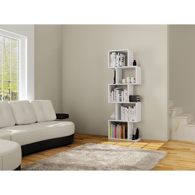 Hanah Home knižnica Meric biela