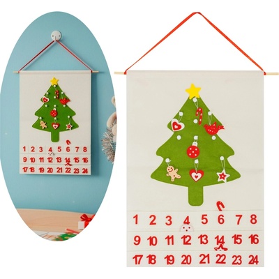 Springos CA1472 ADVENTNÝ KALENDÁR 50 X 70 CM