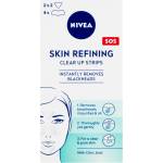 Nivea Почистващи пластири за лице Nivea Visage нос, брадичка, чело 8 бр